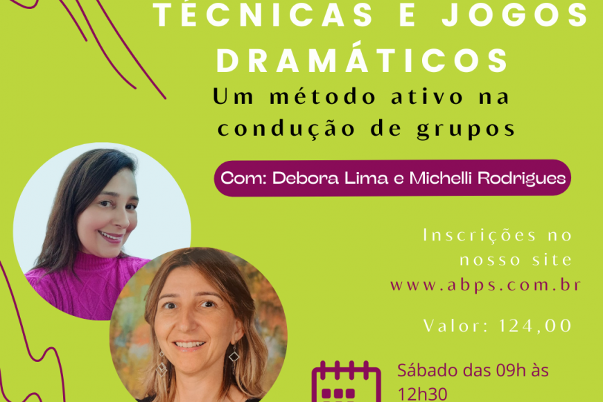 Técnicas e Jogos Dramáticos: um método ativo na condução de grupos.